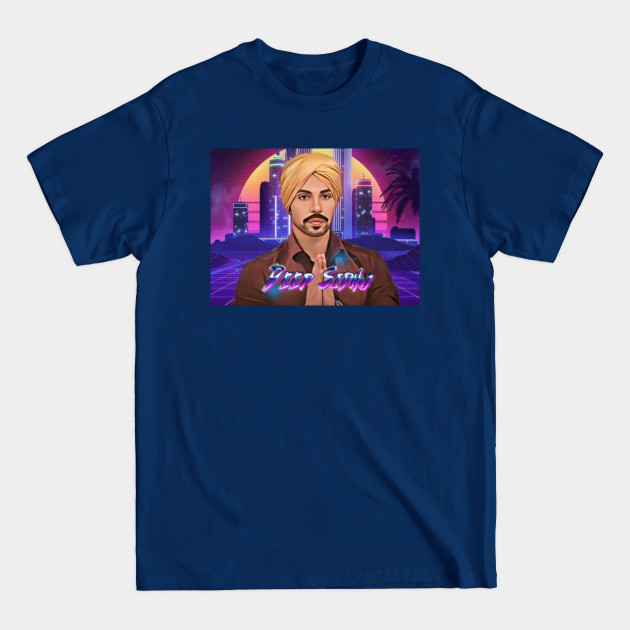 Discover Spiritual Deep Sidhu Vaporwave - Vaporwave Aesthetic - T-Shirt