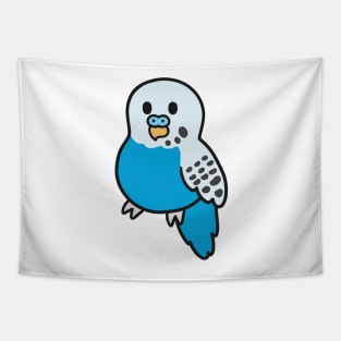 Cute Blue Budgie Tapestry