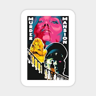 Murder Mansion Movie Art Magnet