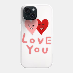 happy valentine day Phone Case