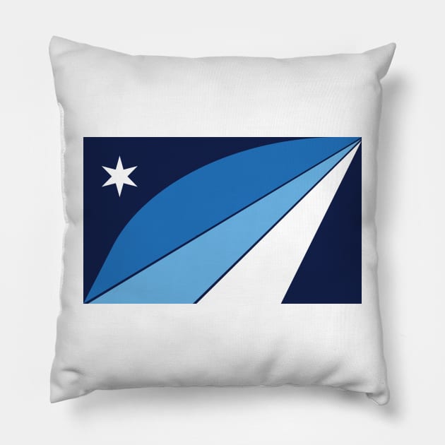 City of Columbia Flag Pillow by CraytonSatans