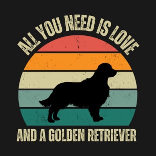 Golden Goodness: Love and loyalty, embodied by Golden Retrievers! T-Shirt