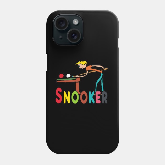 Snooker Phone Case by Mark Ewbie