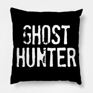 Ghost Hunter - Paranormal Investigator Spirit Hunting Retro Halloween Gift Idea Pillow