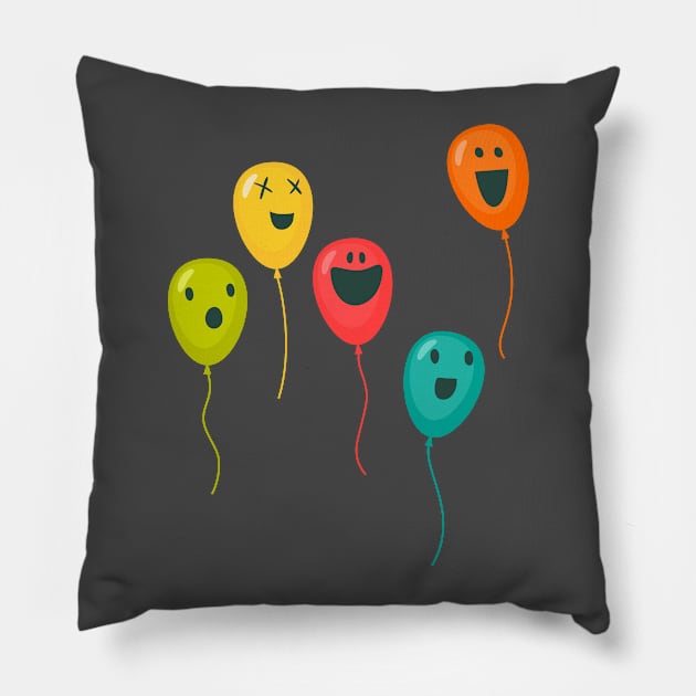 We All Float Pillow by Liberty Art