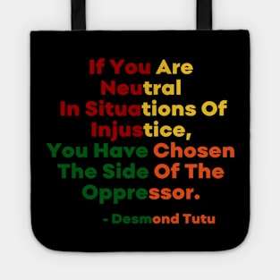 Black History Month - Desmond Tutu Tote