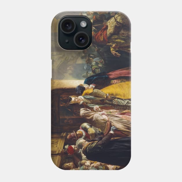 The Return of Mary Queen of Scots to Edinburgh by James Drummond Phone Case by Classic Art Stall