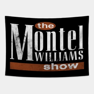 The Montel Williams Show / Vintage Look 90s Style Design Tapestry