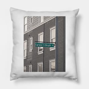 Earnest S. Brazill Street, Tacoma, Washington by Mistah Wilson Pillow