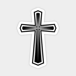 Cross of the Lord and Savior Jesus Christ, a symbol of crucifixion and salvation. Magnet