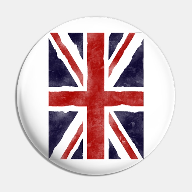 Union Jack Flag Pin by Hunter