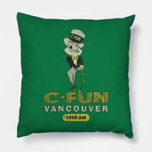 C-FUN Radio Vancouver 1410 AM Pillow