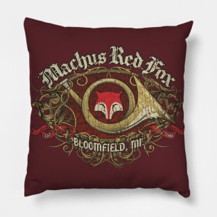 Machus Red Fox 1965 Pillow