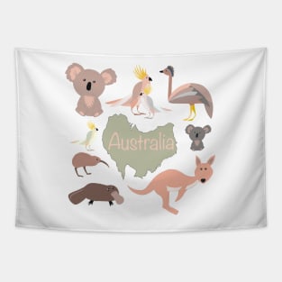 Australia Tapestry