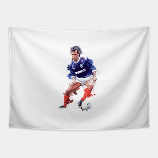 Davie Cooper the wing wizard Tapestry