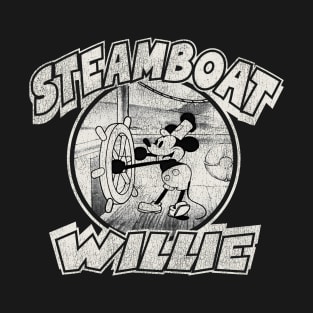 Steamboat Willie Worn T-Shirt