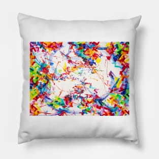 Confetti - My Original Art Pillow