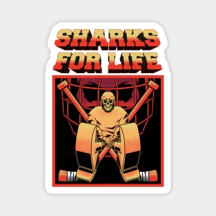 SHARKS FOR LIFE Magnet