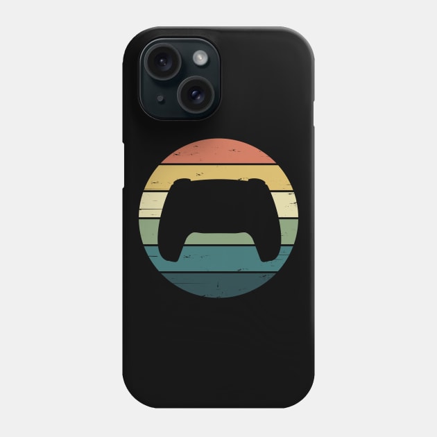 Retro Rainbow Video Game Console Controller for Gamer Phone Case by cottoncanvas