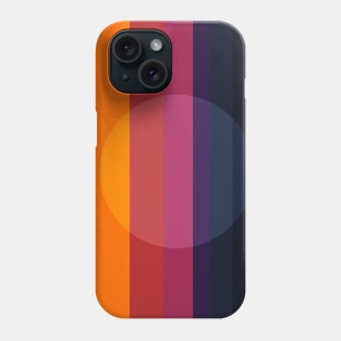 minimal ocean sunset Phone Case