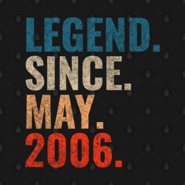 Legend since May 2006 Retro 2006 by TeeLogic