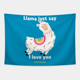 Llama Alpaca Lover Tapestry
