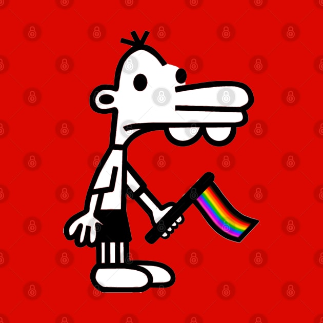 Manny Heffley Pride Flag by natashawilona