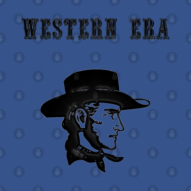 Western Era - Cowboy with Hat by The Black Panther