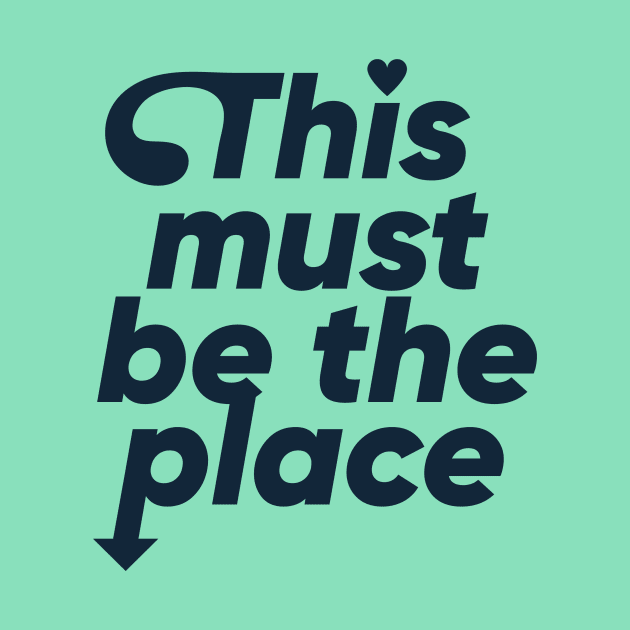 This must be the place - Black by London Colin