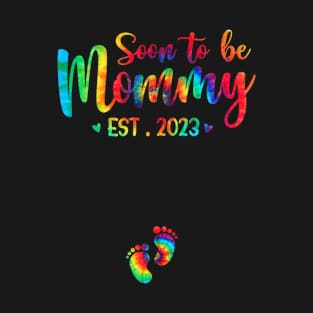 Soon To Be Mommy Est 2023 T-Shirt