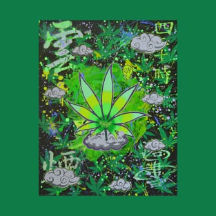 Stoner Flag [ By #ArtIzMuzikForTheEyez ] T-Shirt