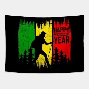 Happy Adventure Year 2022 Tapestry