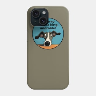 My grey is sofa king adorable! Phone Case