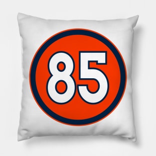 The Albert Okwuegbunam Number 85 Jersey Denver Broncos Pillow