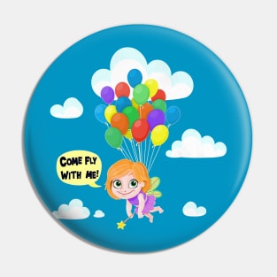 Come fly with me! Pin