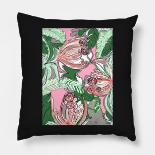 PINK TRIFFIDS Pillow