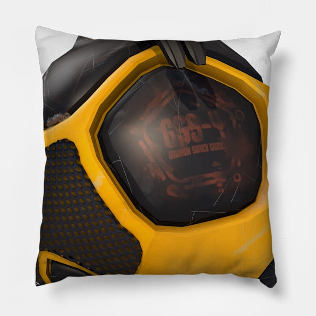 GSS-4 Teluric Granade Pillow by hierrochulo