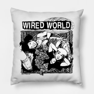 wired world 1989 Pillow
