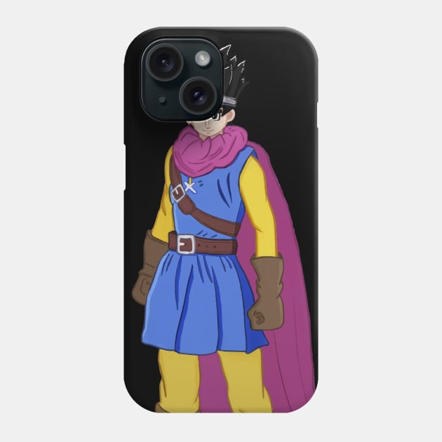 Erdrick - Dragon Quest Phone Case by SailorFabs