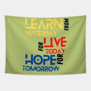 Motivational Quote Tapestry