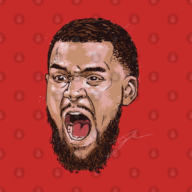 Fred VanVleet Houston Scream by ClarityMacaws