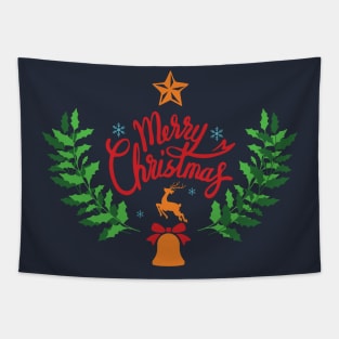 MERRY CHRITMAS CELEBRATION Tapestry