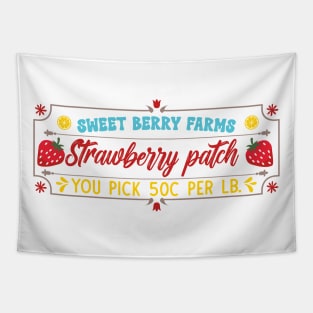 Strawberry Patch Tapestry