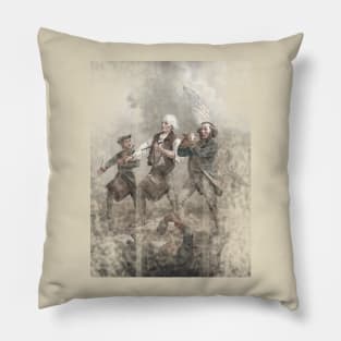 Spirit of '76 (faded) Pillow