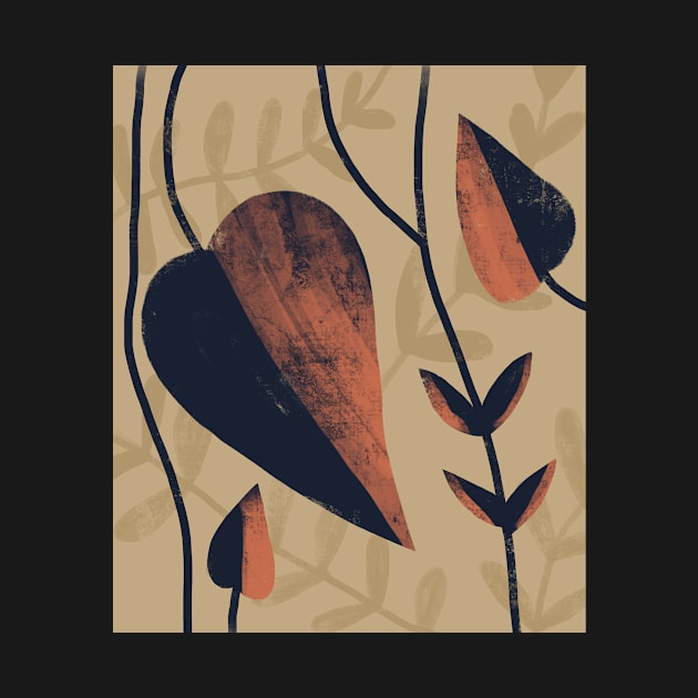 Abstract Botanical design by Pacesyte