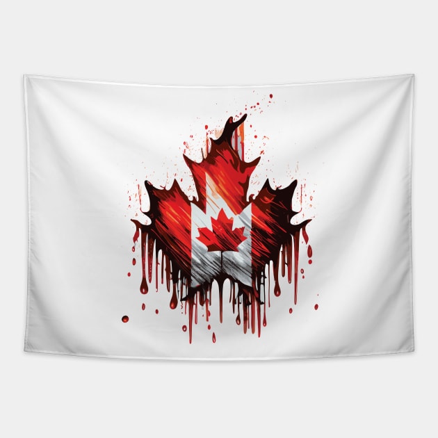 Canada Flag Tapestry by remixer2020