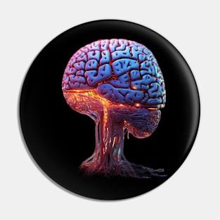 intelligent brain Pin