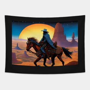 Mesa Rider Tapestry