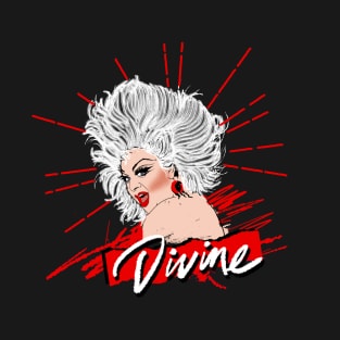 DIVINE 80S RETRO STYLE T-Shirt