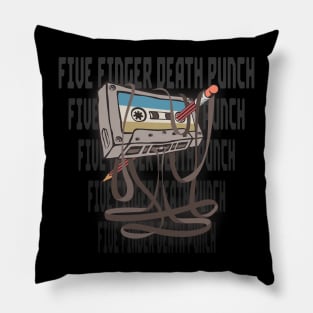 Five Finger Death Punch Cassette Pillow